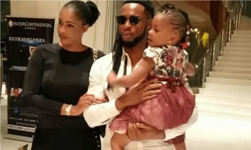 Sandra okagbue, flavour and first daughter