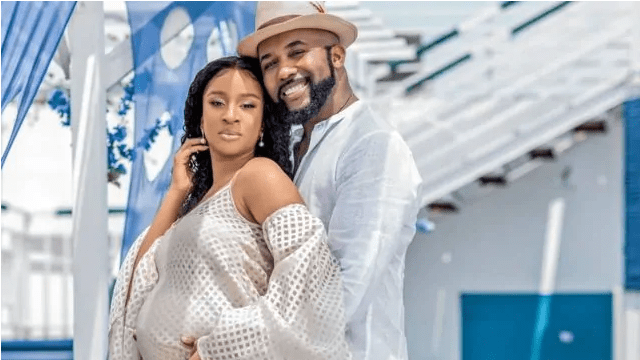 Banky w and wife