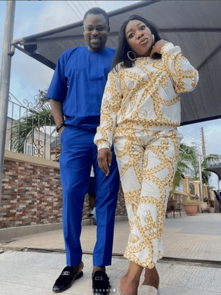 Afeez eniola and wife