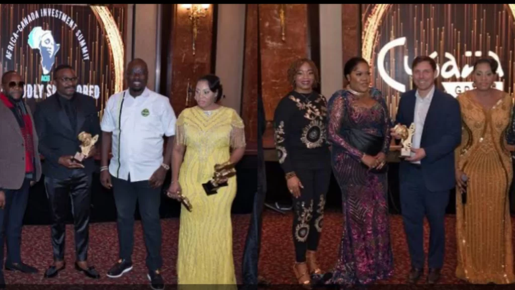 Actress toyin abraham, obi cubana and others win awards at africa canada investment summit