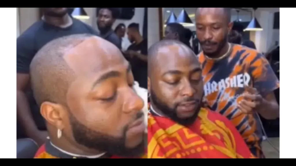 Davido steps out for the first time since ifeanyi adeleke’s death with red and swollen eyes (video)