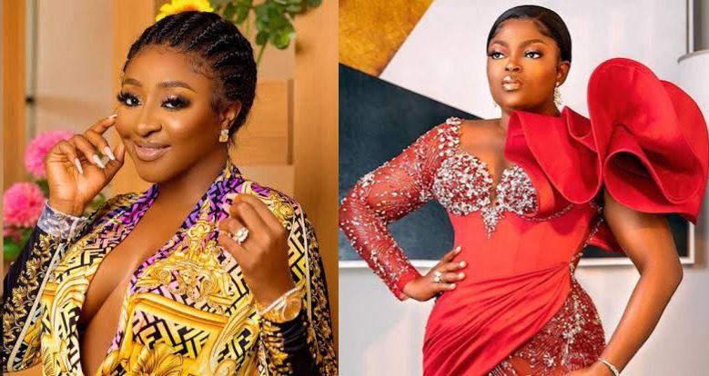 Actress funke akindele ends beef with ini edo as she shower prayer on her as she clock a new age
