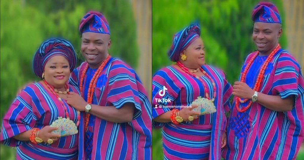 “happiness is free”- mama no network says as she step out with her husband