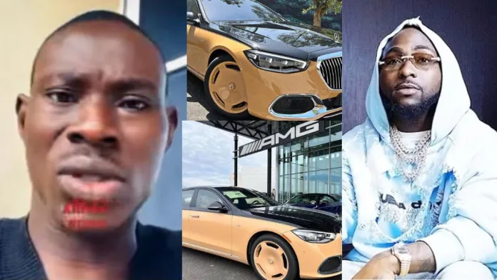 He should have opened a restaurant for chioma – nigerian man slams davido after he splashes n394m on 2023 maybach virgil (video)