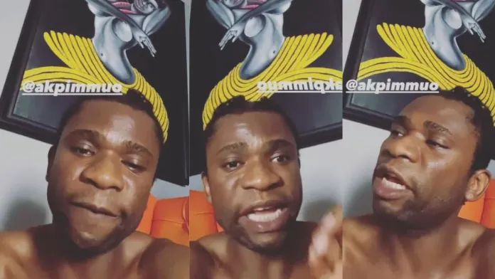 Panic as rapper speed darlington launches search for a powerful yoruba babalawo outside lagos (video)