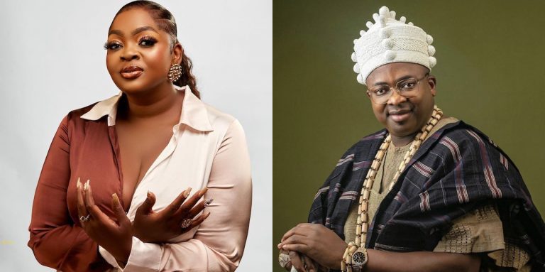 “someone else’s hubby is your gist partner” – reactions as eniola badmus call oba elegushi her “gist partner and her plug”