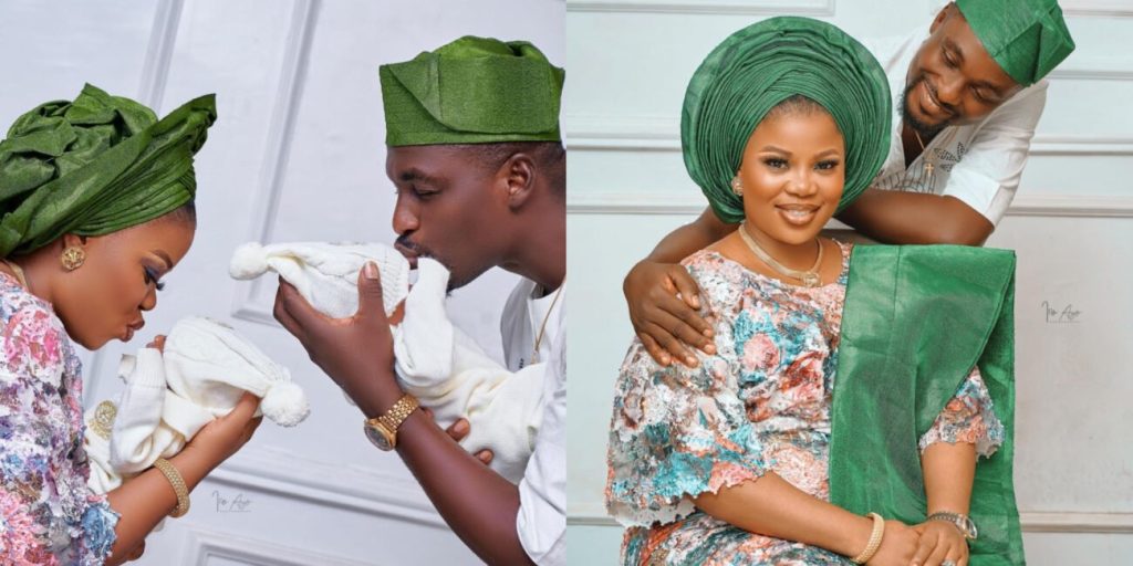 “this is the biggest blessing ibeji has brought to me” adeniyi johnson celebrates his twins as he reconciles with his family