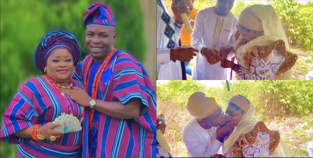 Congratulations pour as mama-no-network tie the knot with new lover
