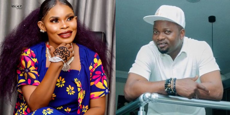 “he’s always there to pick me up when things get tough”- comic actor adekola tijani wife shower praise on husband as he clock a new age