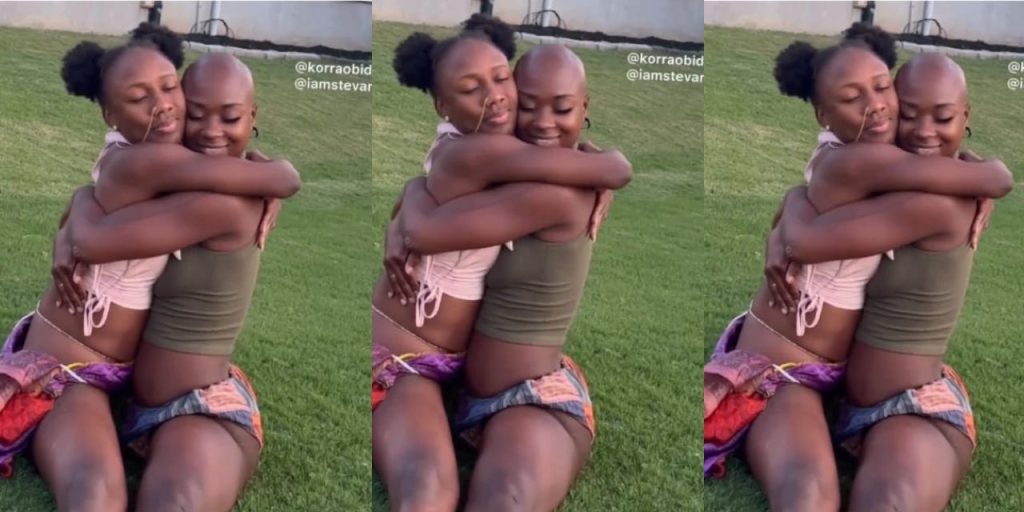 “hope it’s not what my mind is telling me” – netizens reacts to korra obidi and a lady as they rubbed bodies together