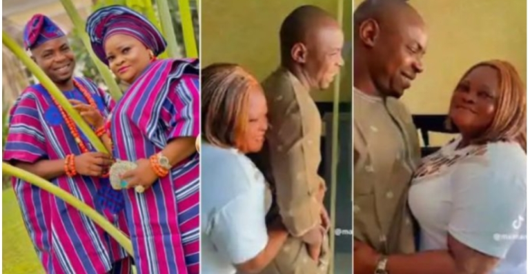 Mama no network sparks reactions with lovey-dovey honeymoon video of herself with younger husband (video)