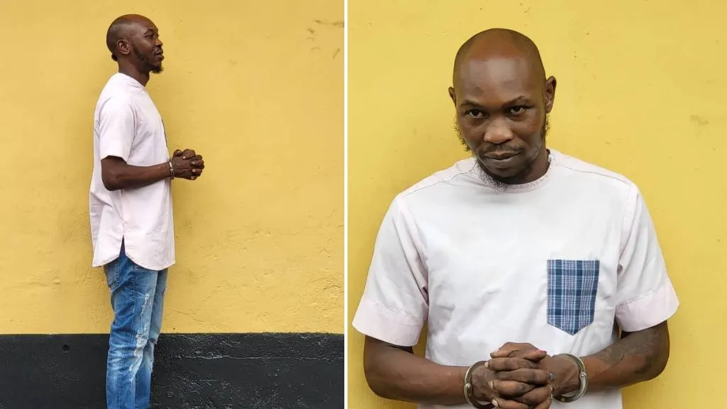 Just in: seun kuti detained and handcuffed over assault of nigerian police