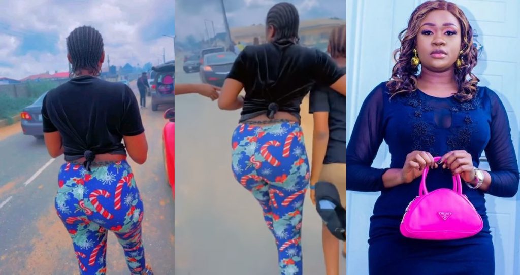 22must you show us beads22 netizens drag actress olayinka solomon for showing off her backside 1024x542 2 | the9jafresh