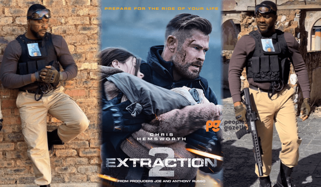 Bolanle ninalowo as he features in the hollywood movie extraction 2 | the9jafresh