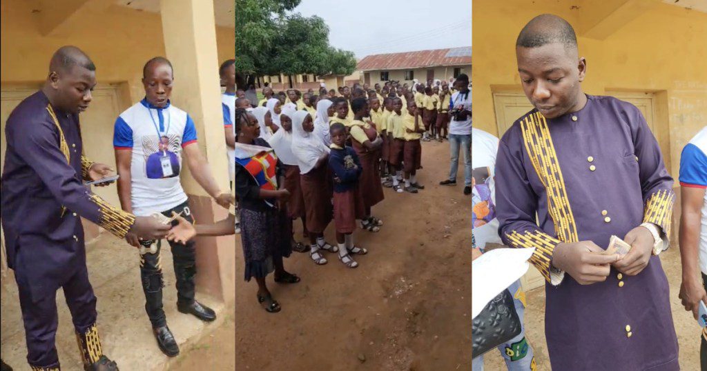 Pastor agbala gabriel storms a secondary school pays outstanding school fees for over 20 students | the9jafresh
